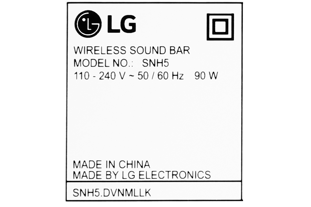 Loa thanh soundbar LG 4.1 SNH5 600W