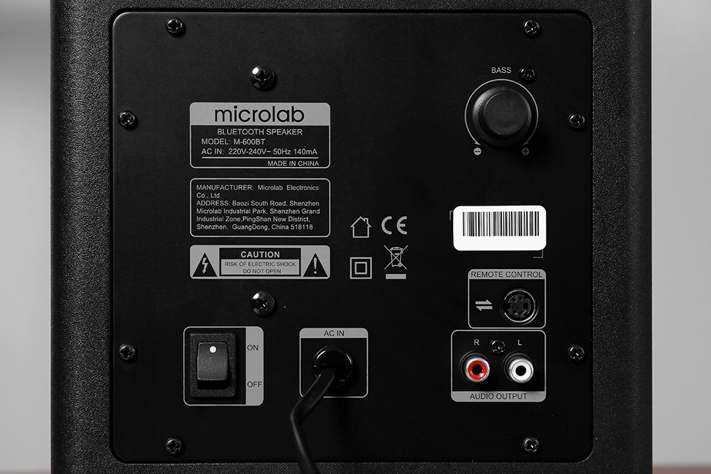 Loa vi tính Microlab M600BT Đen
