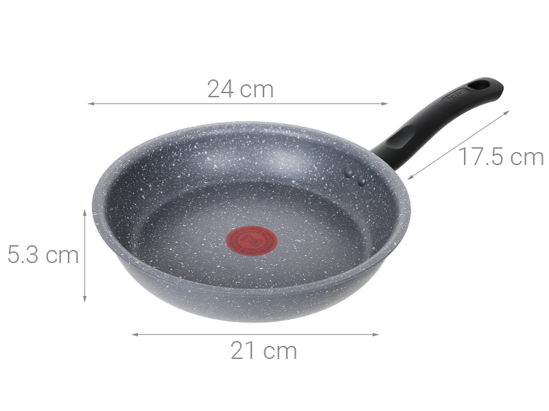 Chảo nhôm chống dính đáy từ 24 cm Tefal Cook Healthy G1340495