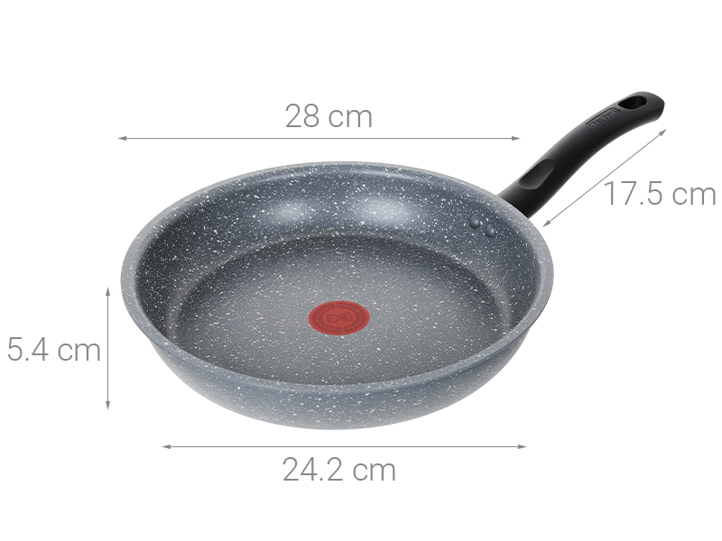 Chảo nhôm chống dính đáy từ 28 cm Tefal Cook Healthy G1340695
