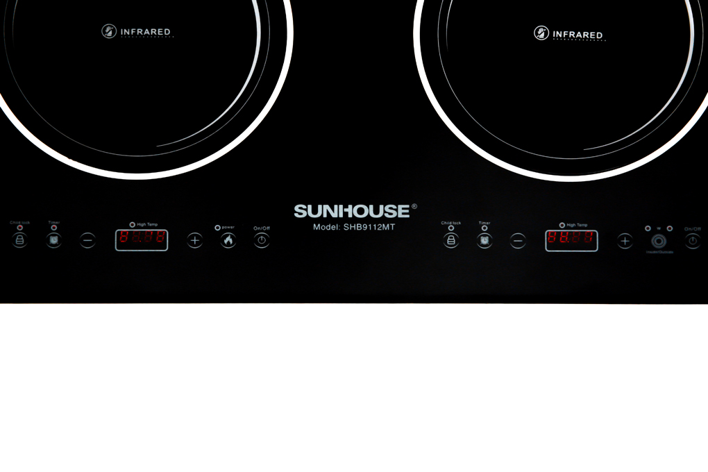 Bếp hồng ngoại đôi Sunhouse SHB9112MT giá tốt