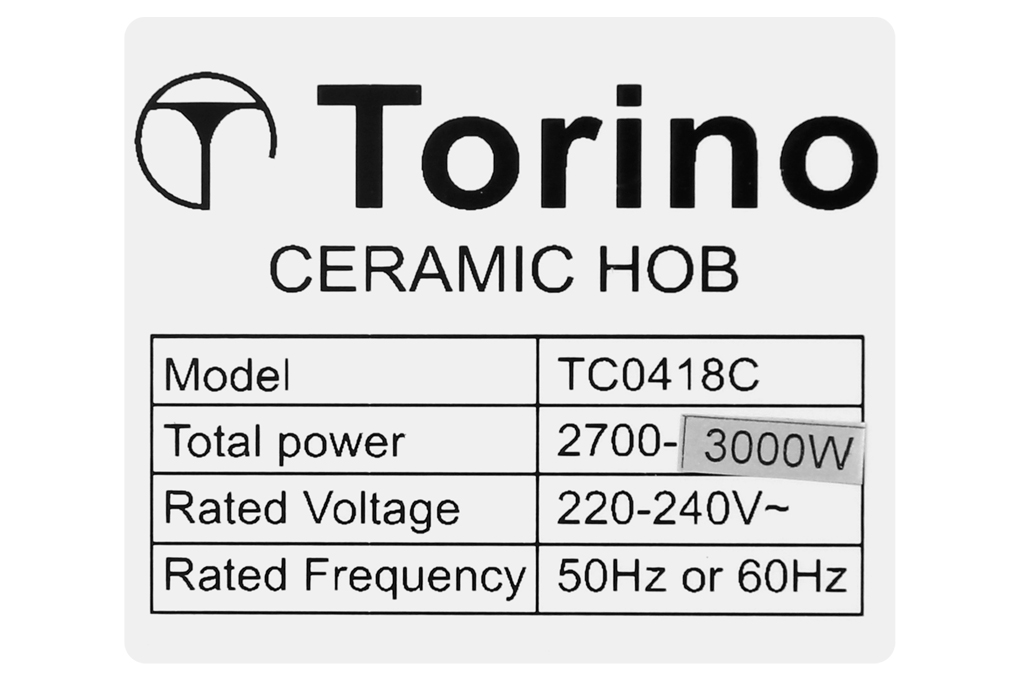 Bếp hồng ngoại đôi Torino TC0418C