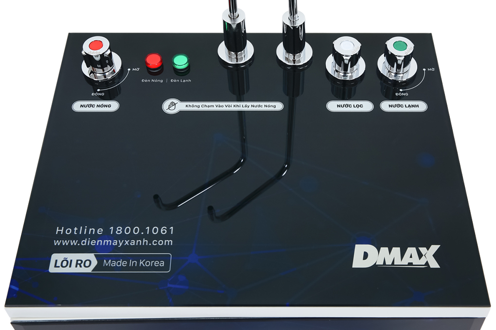 Máy lọc nước RO nóng nguội lạnh Dmax DMW-43710H 10 lõi