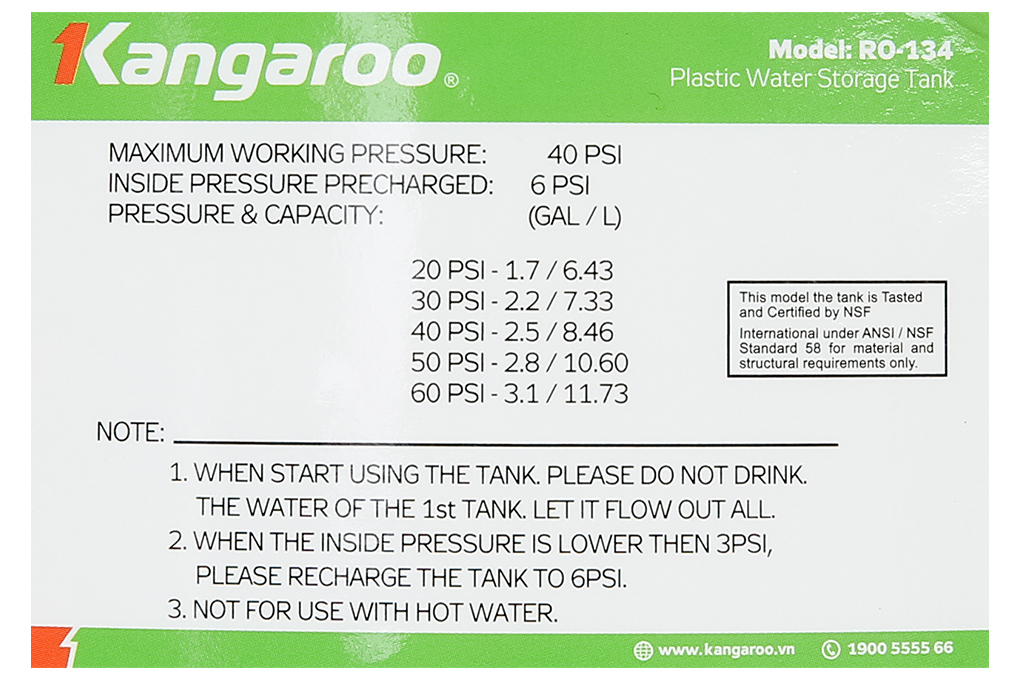 Bán máy lọc nước RO Kangaroo Hydrogen KGRP09HQ 9 lõi