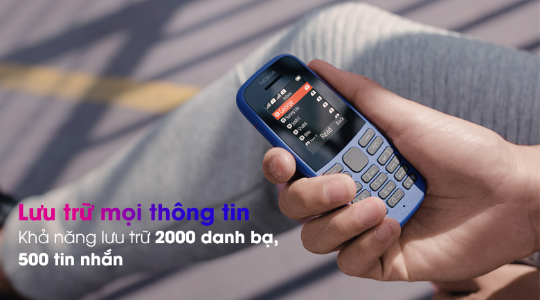 Điện thoại Nokia 105 Single SIM (2019)