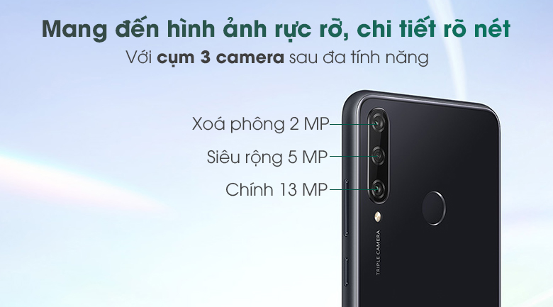 Điện thoại Huawei Y6p (Nền tảng Huawei Mobile Service)