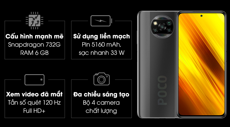 Điện thoại Xiaomi POCO X3 NFC