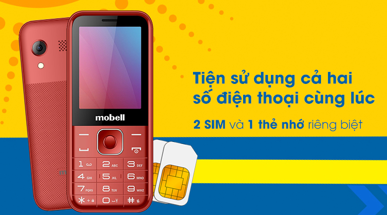 Điện thoại Mobell M319 (2021)