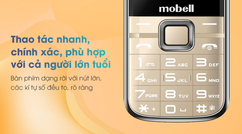 Điện thoại Mobell M389i