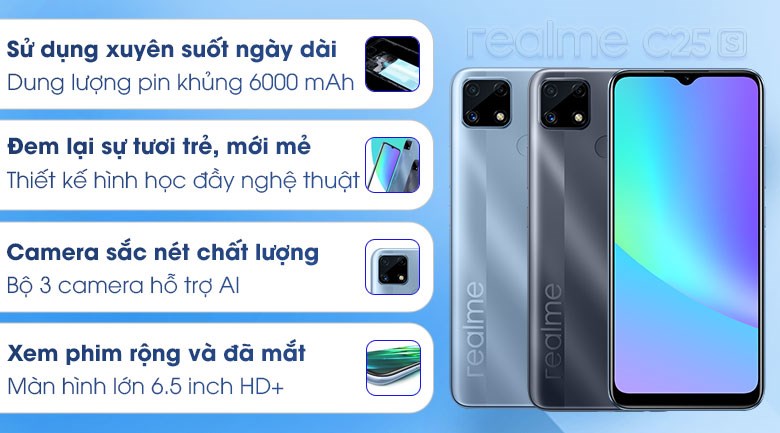Điện thoại Realme C25s