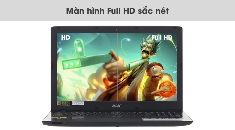 Laptop Acer Aspire E5 576G 88EP i7 8550U/4GB+16GB/1TB/2GB MX130/Win10 (NX.H2ESV.001)