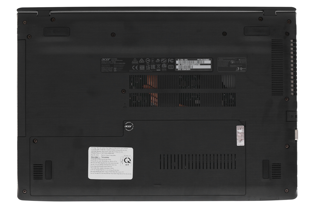 Laptop Acer Aspire E5 576G 88EP i7 8550U/4GB+16GB/1TB/2GB MX130/Win10 (NX.H2ESV.001)