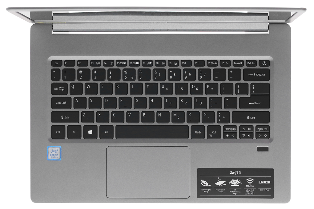 Laptop Acer Swift 5 SF514 53T 51EX i5 8265U/8GB/256GB/Touch/Win10 (NX.H7KSV.001) giá tốt