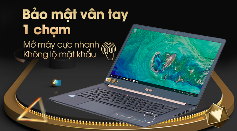 Laptop Acer Swift 5 SF514 53T 720R i7 8565U/8GB/256GB/Touch/Win10 (NX.H7HSV.002)