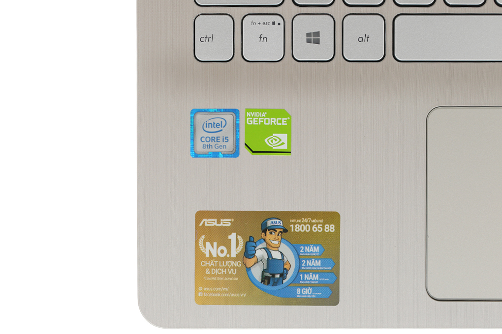 Laptop Asus VivoBook S530FN i5 8265U/4GB/1TB/2GB MX150/Win10 (BQ128T)