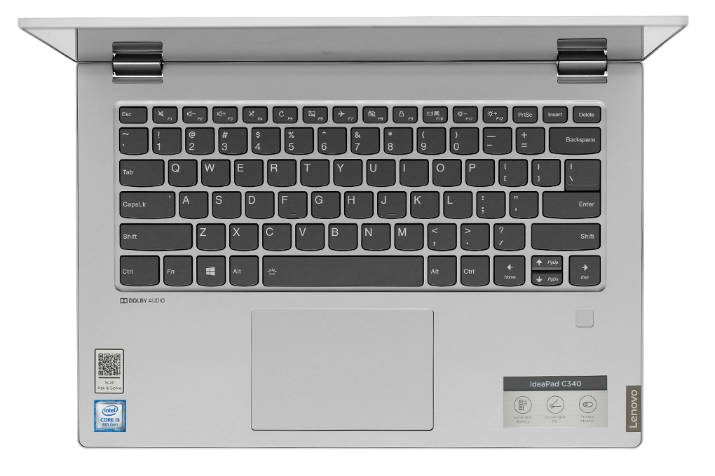 Laptop Lenovo Ideapad C340 14IWL i3 8145U/8GB/256GB/Touch/Win10 (81N4003SVN) giá tốt