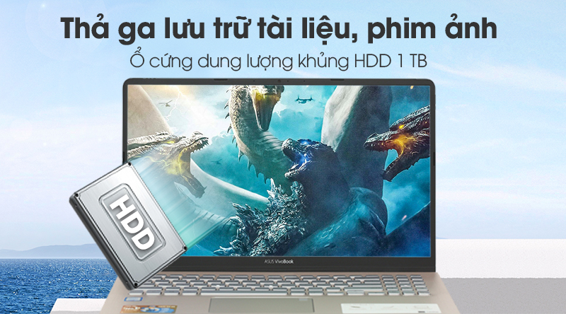 Laptop Asus VivoBook S530FA i3 8145U/4GB/1TB/Win10 (BQ185T)