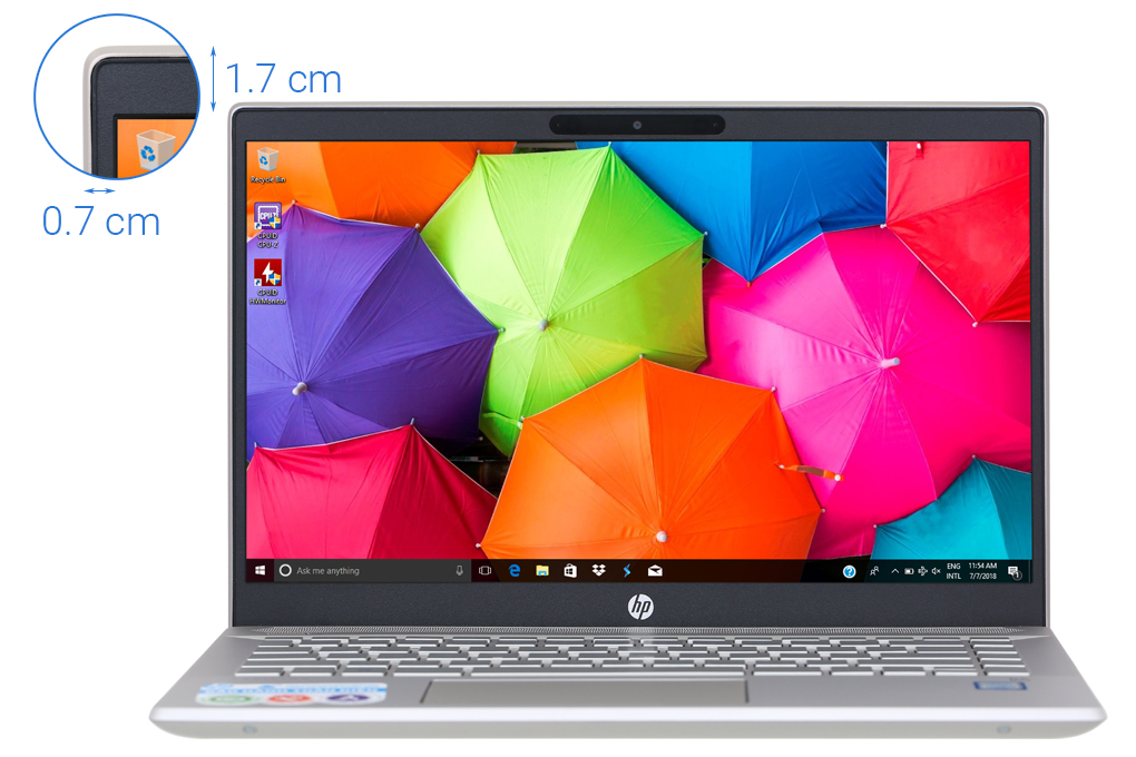 Laptop HP Pavilion 14 ce2035tu i3 8145U/4GB/1TB/Win10 (6YZ18PA) chính hãng