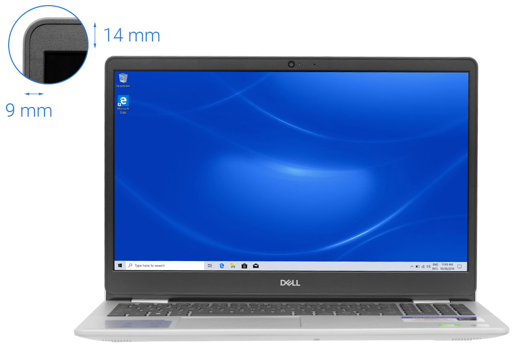 Laptop Dell Inspiron 5593 i5 1035G1/8GB/512GB/Win10 (7WGNV1) chính hãng