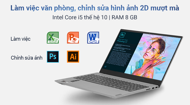 Laptop Lenovo IdeaPad S340 15IIL i5 1035G4/8GB/512GB/Win10 (81VW00A8VN)