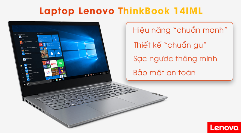 Laptop Lenovo ThinkBook 14IML i7 10510U/8GB/512GB/Win10 (20RV00BJVN)