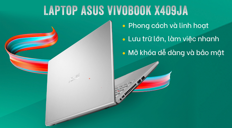 Laptop Asus VivoBook X409JA i5 1035G1/8GB/512GB/Win10 (EK052T)