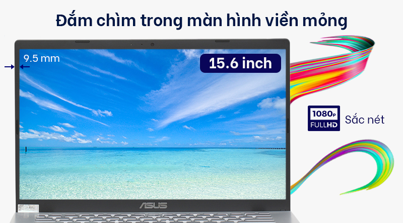 Laptop Asus VivoBook X509JP i5 1035G1/8GB/512GB/2GB MX330/Win10 (EJ023T)