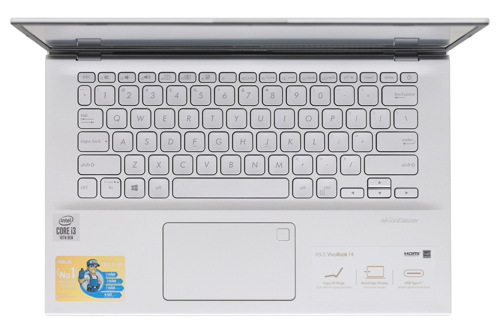 Laptop Asus VivoBook A412FA i3 10110U/4GB/32GB+512GB/Win10 (EK1179T) giá tốt