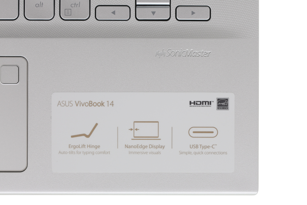 Laptop Asus VivoBook A412FA i3 10110U/4GB/512GB/Win10 (EK1175T)