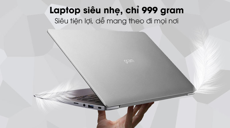 Laptop LG Gram 14 i5 1035G7/8GB/256GB/Win10 (14Z90N-V.AR52A5)