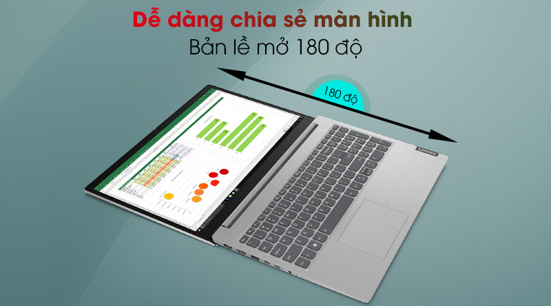 Laptop Lenovo ThinkBook 15IIL i3 1005G1/4GB/512GB/Win10 (20SM00D9VN)