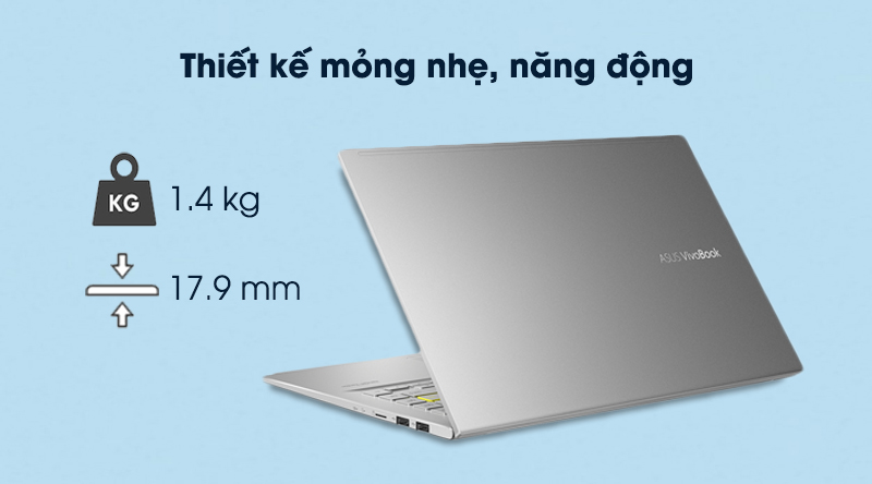 Laptop Asus VivoBook A415EA i3 1115G4/4GB/32GB+512GB/Win10 (EB353T)