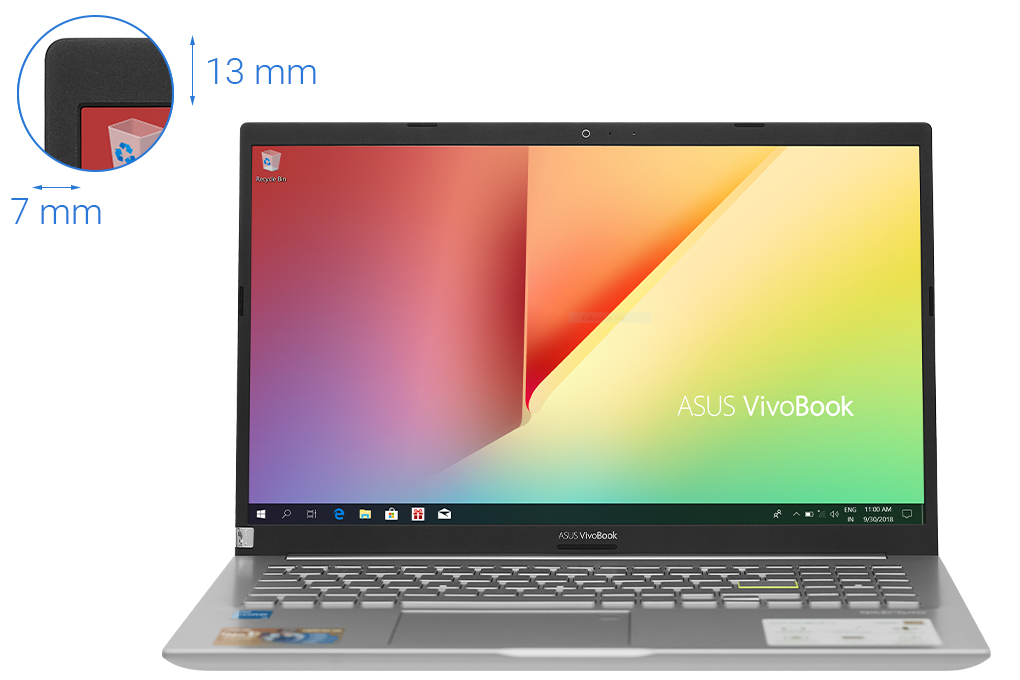 Laptop Asus VivoBook A515EA i3 1115G4/8GB/512GB/Win10 (BQ497T) chính hãng