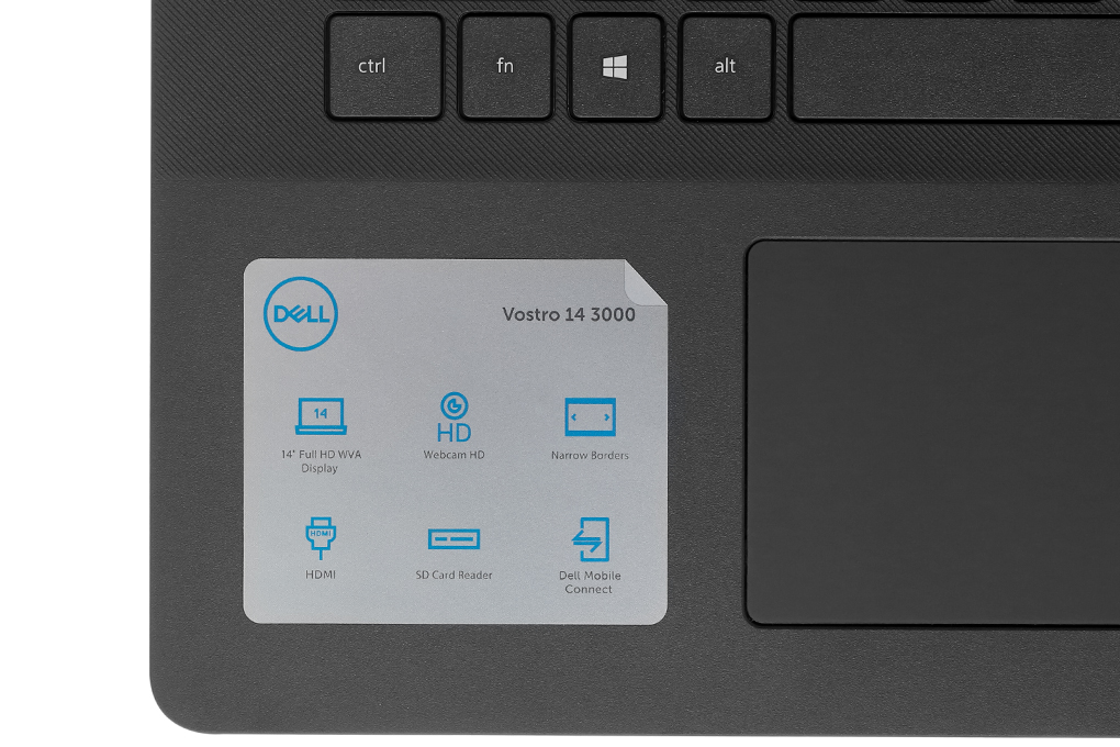Laptop Dell Vostro 3401 i3 1005G1/4GB/256GB+1TB/Win10 (70227392)