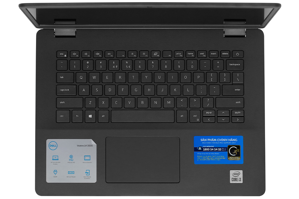Laptop Dell Vostro 3401 i3 1005G1/4GB/256GB+1TB/Win10 (70227392) giá tốt
