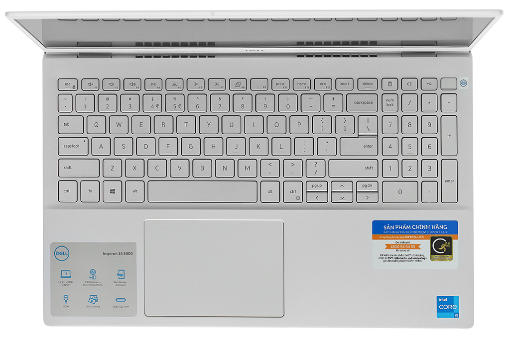 Laptop Dell Inspiron 5502 i5 1135G7/8GB/512GB/Win10 (1XGR11) giá tốt