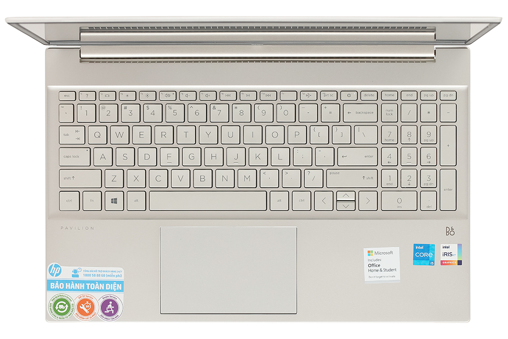 Laptop HP Pavilion 15 eg0070TU i5 1135G7/8GB/512GB/Office H&S2019/Win10 (2L9H3PA) giá tốt