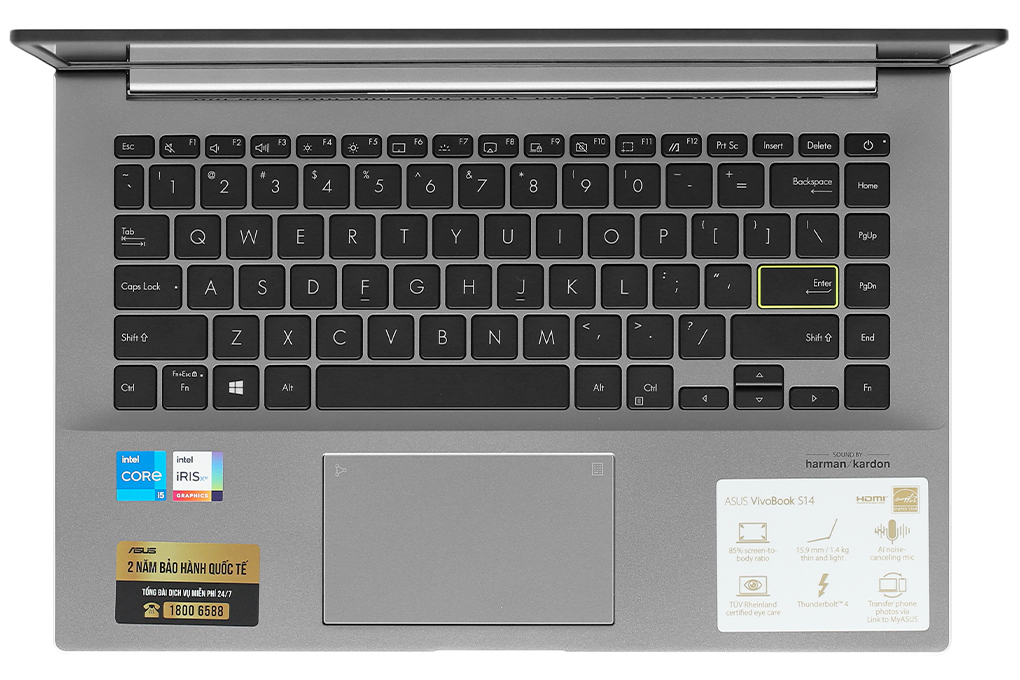 Laptop Asus VivoBook S433EA i5 1135G7/8GB/512GB/Win10 (AM439T) giá tốt