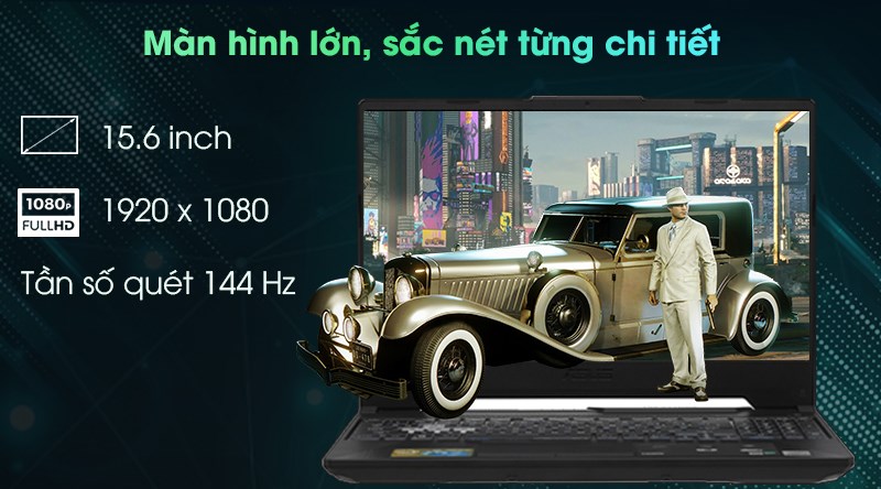Laptop Asus TUF Gaming FX506LI i5 10300H/8GB/512GB/4GB GTX1650Ti/Win10 (HN039T)