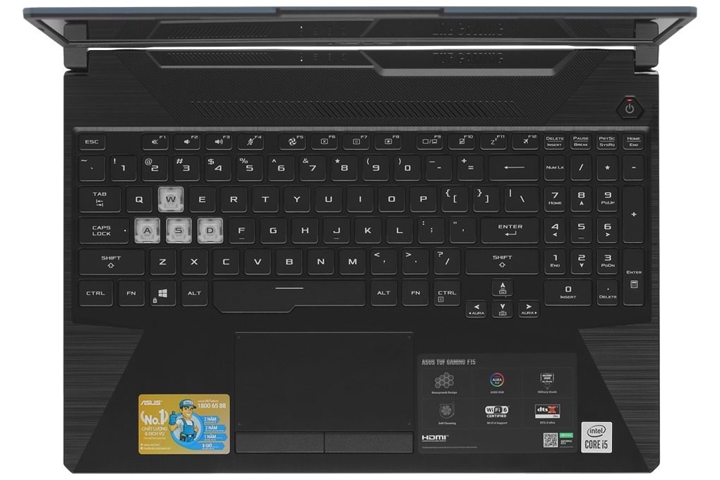 Laptop Asus TUF Gaming FX506LI i5 10300H/8GB/512GB/4GB GTX1650Ti/Win10 (HN039T) giá tốt