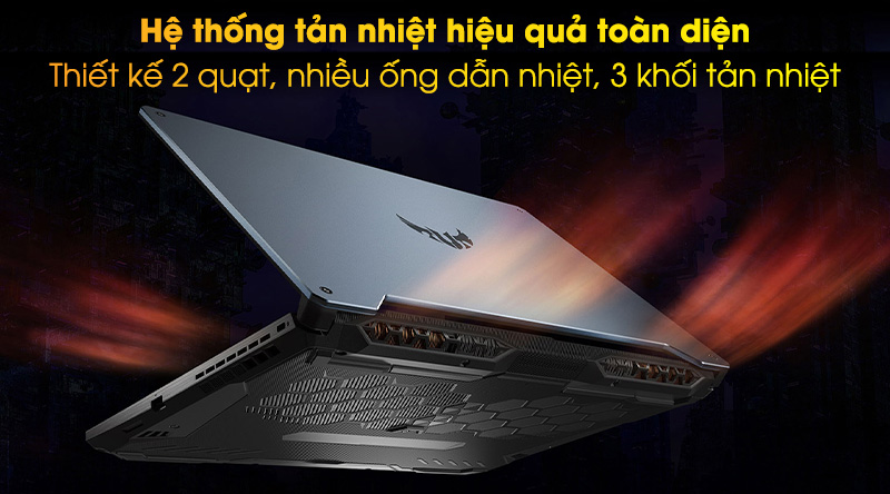 Laptop Asus TUF Gaming FX506LI i7 10870H/8GB/512GB/4GB GTX1650Ti/Win10 (HN096T)