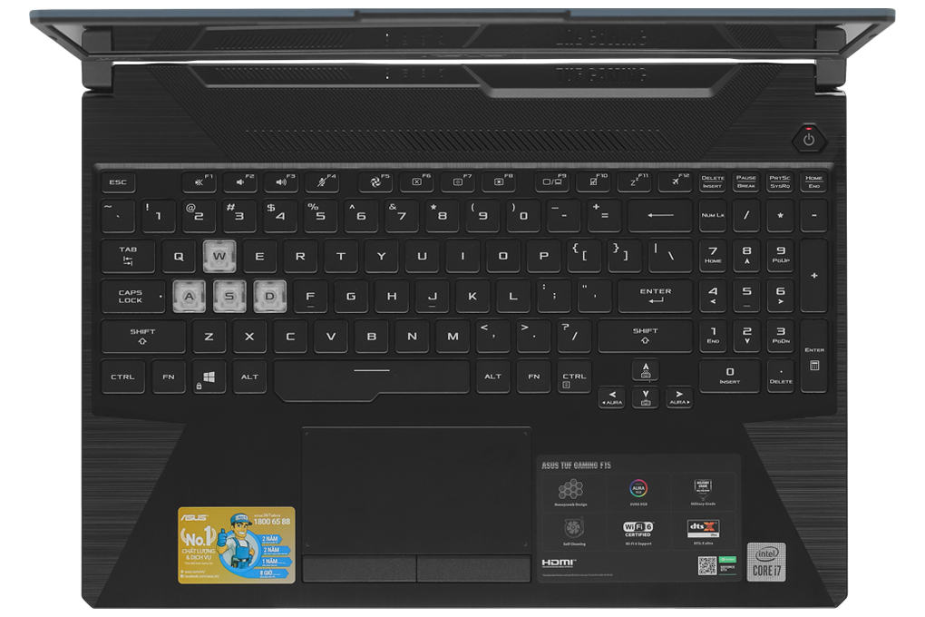 Laptop Asus TUF Gaming FX506LI i7 10870H/8GB/512GB/4GB GTX1650Ti/Win10 (HN096T) giá tốt