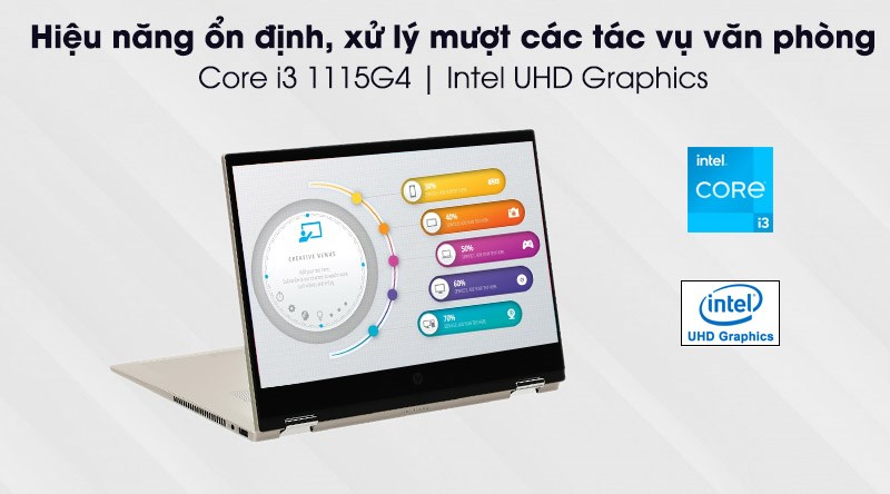 Laptop HP Pavilion x360 dw1016TU i3 1115G4/4GB/256GB/Touch/Pen/Office H&S2019/Win10 (2H3Q0PA)