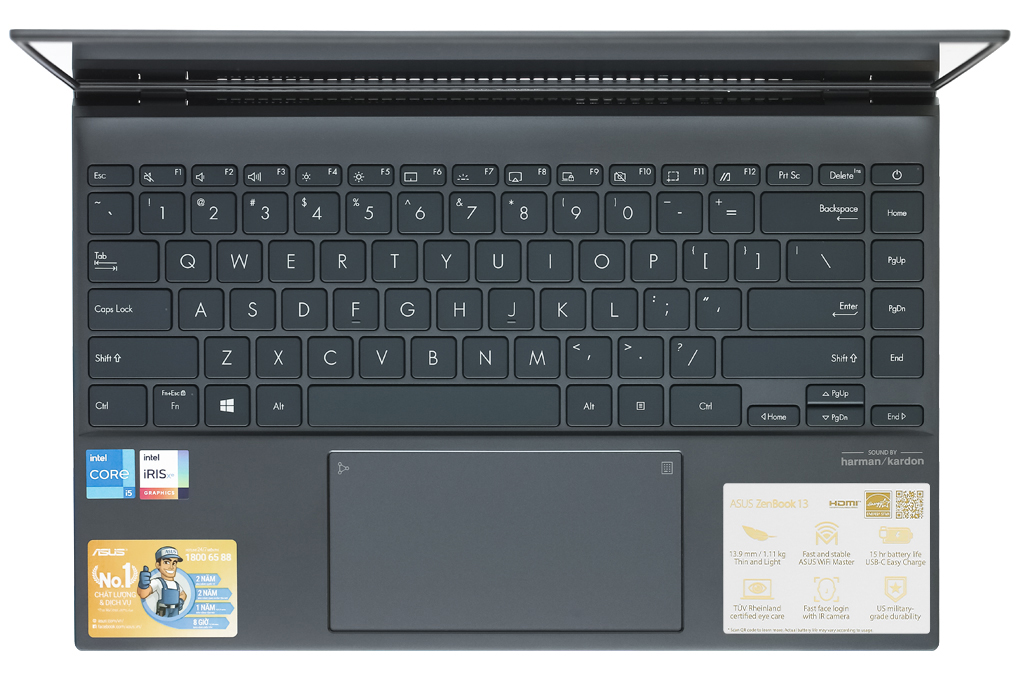 Laptop Asus ZenBook UX325EA i5 1135G7/8GB/256GB/Túi/Win10 (EG079T) giá tốt