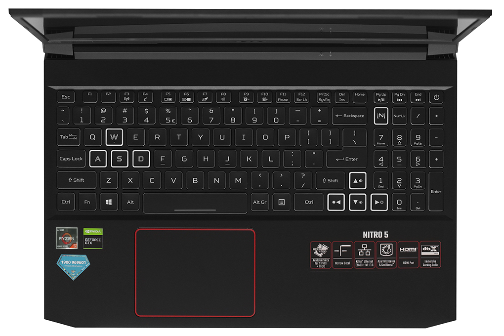 Laptop Acer Nitro AN515 44 R9JM R5 4600H/8GB/512GB/4GB GTX1650/144Hz/Win10 (NH.Q9MSV.003) giá tốt