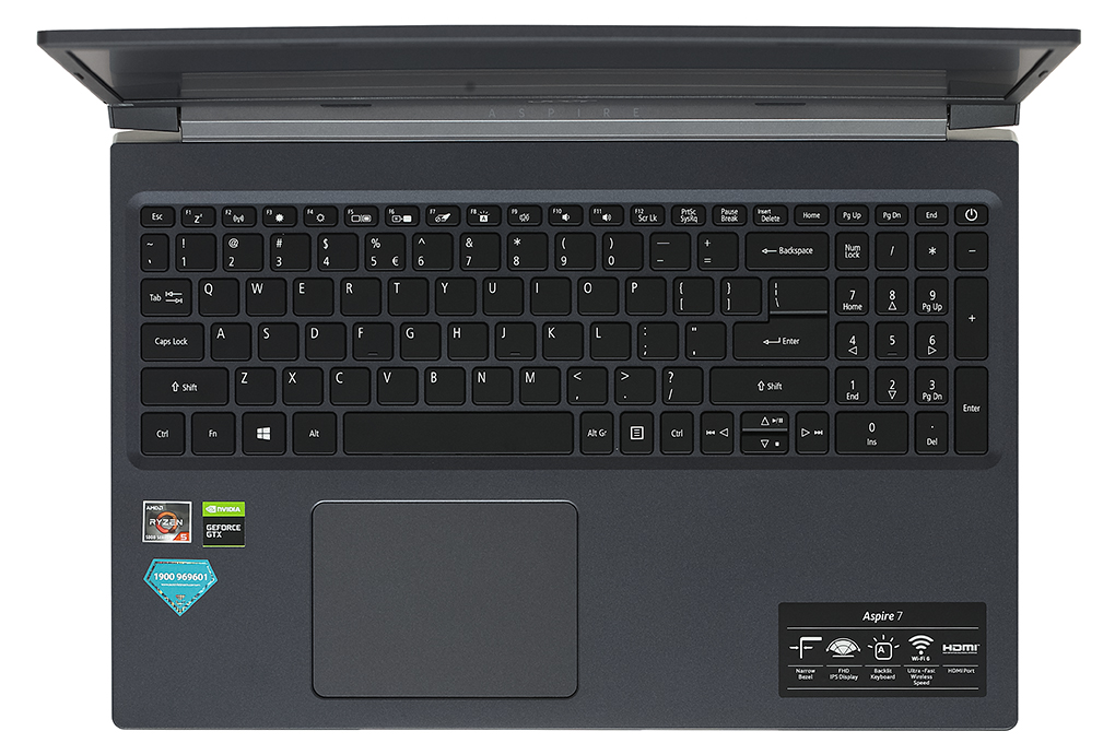 Laptop Acer Aspire 7 Gaming A715 42G R4ST R5 5500U/8GB/256GB/4GB GTX1650/Balo/Win10 (NH.QAYSV.004) giá tốt