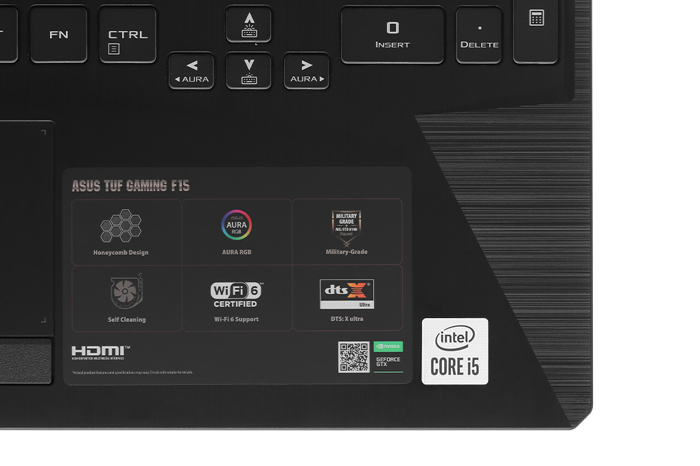 Laptop Asus TUF Gaming FX506LH i5 10300H/8GB/512GB/144Hz/4GB GTX1650/Win10 (HN002T)