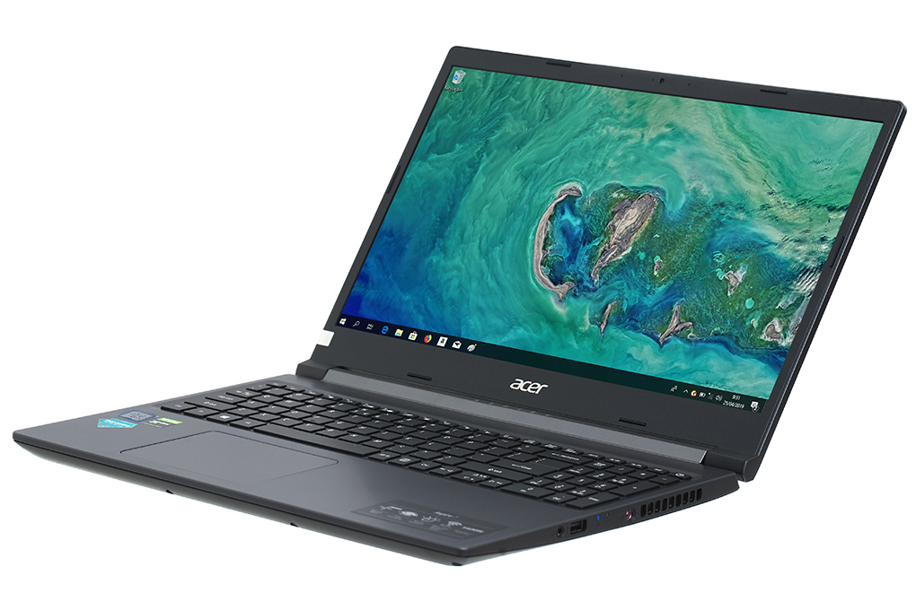 Mua laptop Acer Aspire 7 Gaming A715 75G 52S5 i5 9300H/8GB/512GB/4GB GTX1650Ti/Balo/Win10 (NH.Q85SV.002)