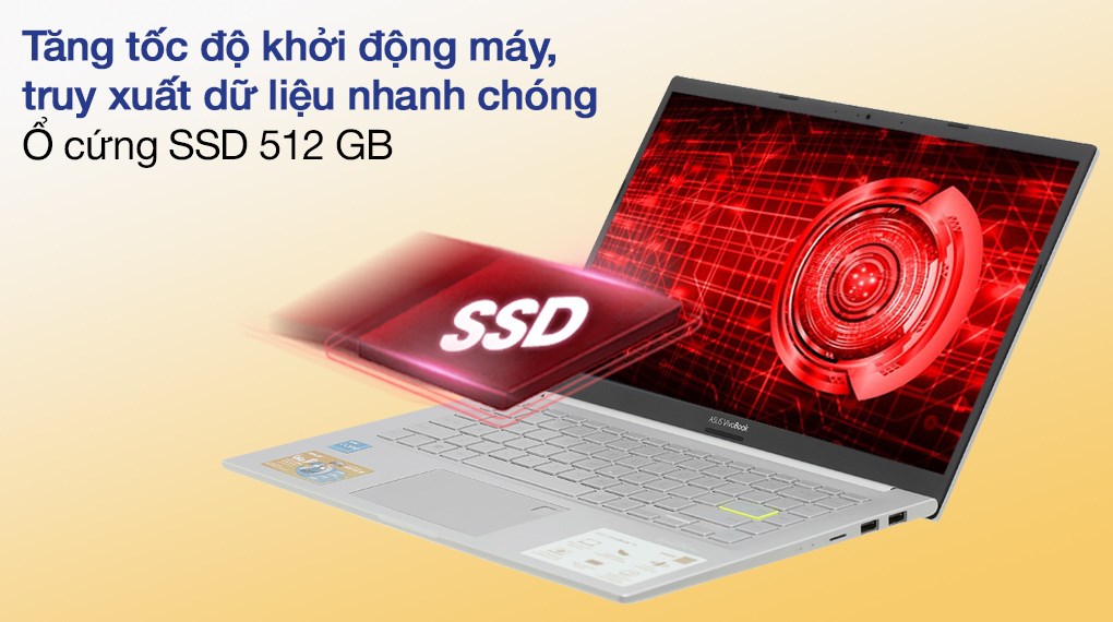 Laptop Asus VivoBook A415EA i5 1135G7/8GB/512GB/Win10 (AM888T)