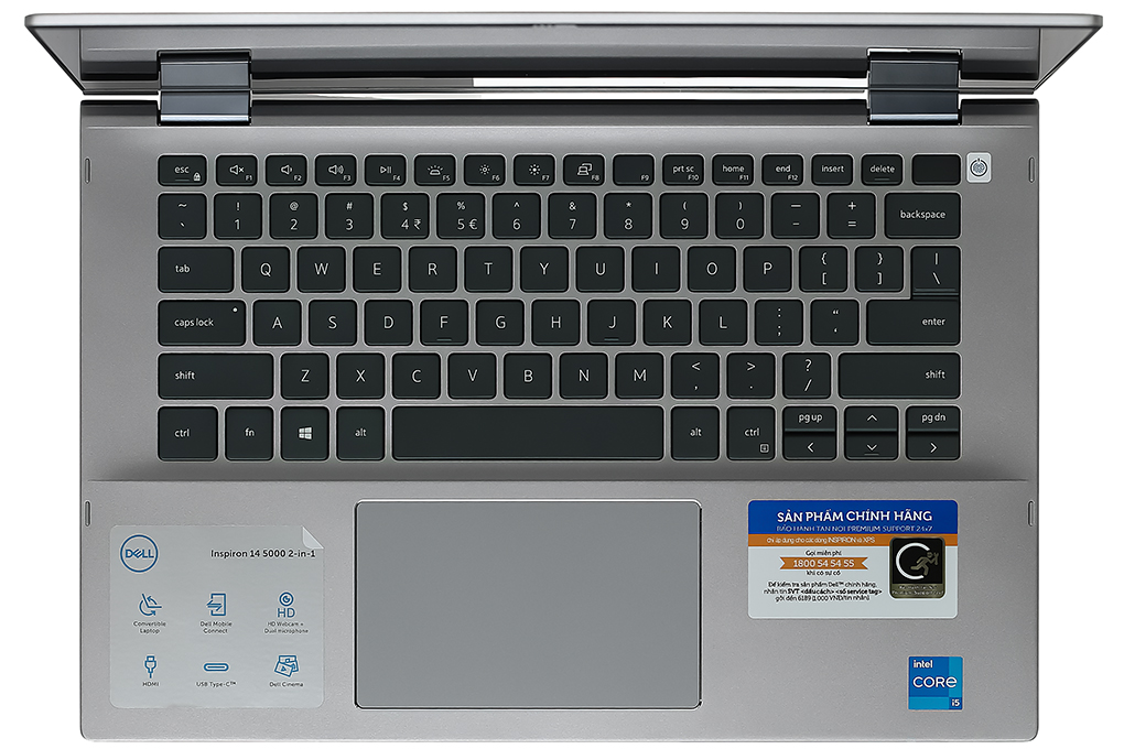 Laptop Dell Inspiron 5406 i5 1135G7/8GB/512GB/2GB MX330/Touch/Win10 (N4I5047W) giá tốt